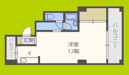 ローズコーポ新大阪第6 間取り