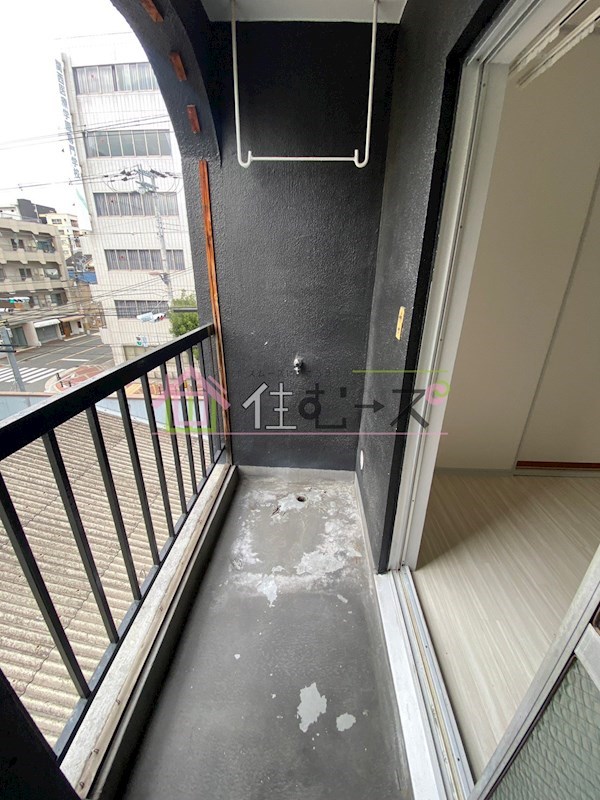 大和川パピレス ベランダ