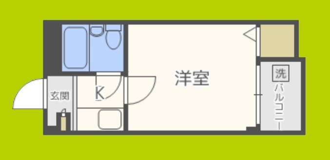 カツタビルディング3号館 間取り