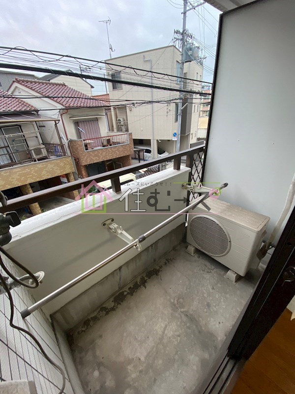 カツタビルディング3号館 ベランダ