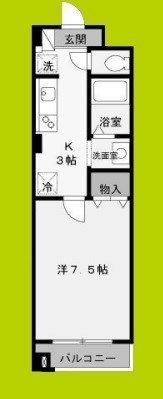 エルロード住吉7号館 間取り
