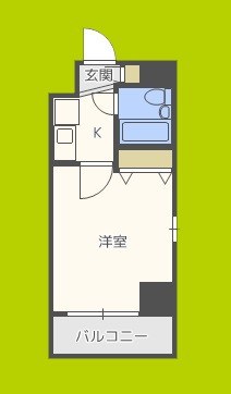 レスポワール難波南 間取り