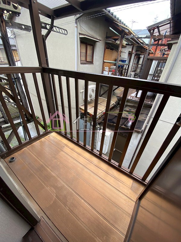 今川4文化 ベランダ