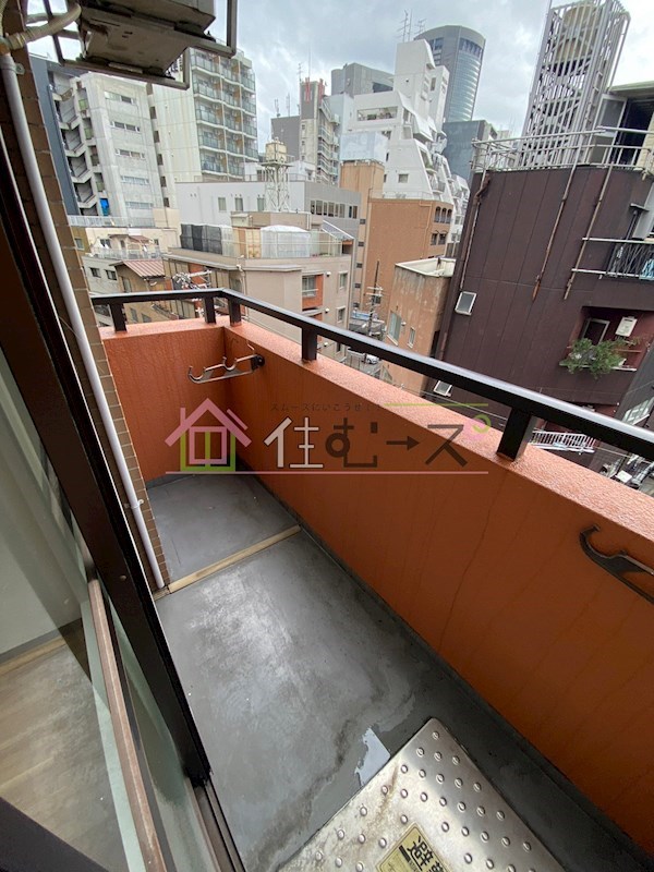 ローズコーポ天満東Ⅱ ベランダ