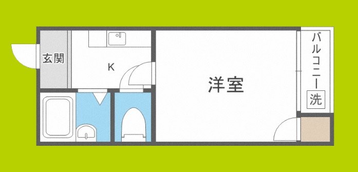 リバティ京橋 間取り