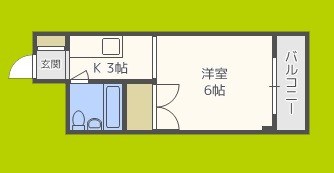 東洋プラザ住吉 間取り