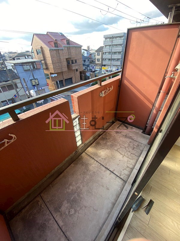 東洋プラザ住吉 ベランダ