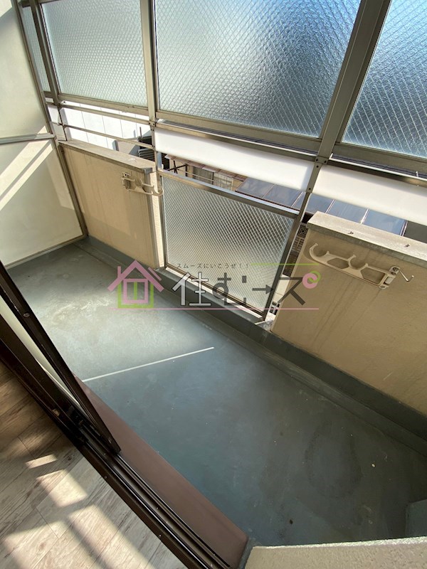 シャルマンフジ住吉弐番館 ベランダ