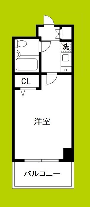 シティアリーナ阿波座西 間取り