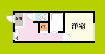 千本中ハイツ 間取り
