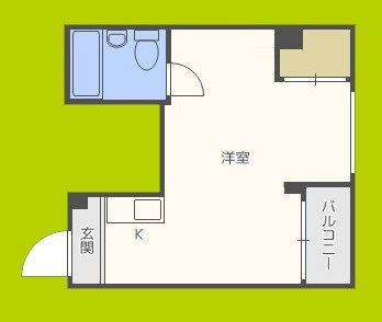 エレガンスコーポⅡ 間取り