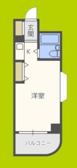 朝日プラザ桃谷パサージュ 間取り