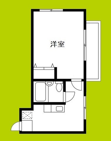 ムックヒカリマンションPART-Ⅴ 間取り