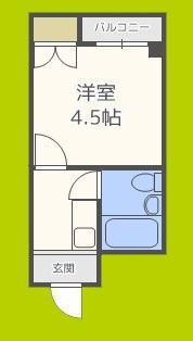 ケアンズクラブ帝塚山 間取り