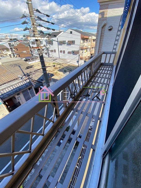 エバー針中野 ベランダ