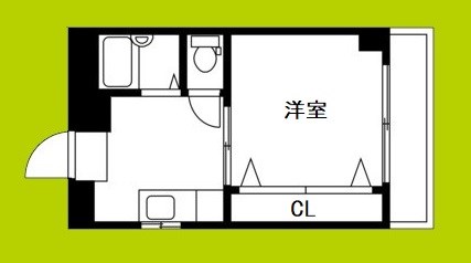 サンハイツ東小橋 間取り