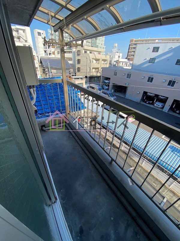 エクセル今里マンション ベランダ