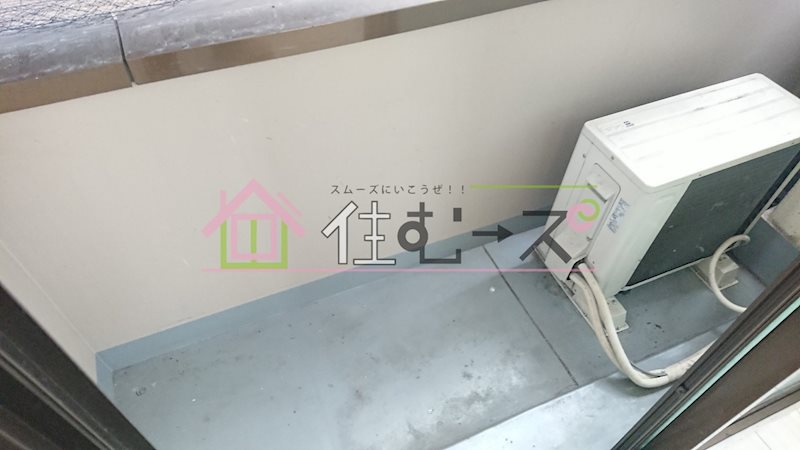 チュリスアベノ ベランダ