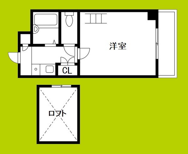 ロフトSAYO  間取り