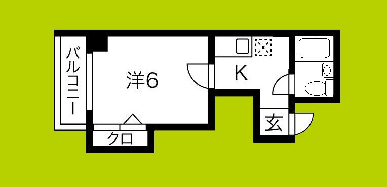 ミストラル本町ウエスト 間取り図