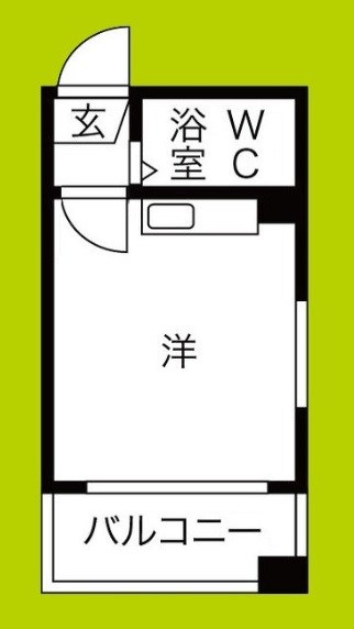 サザンドミトリーⅠ 間取り