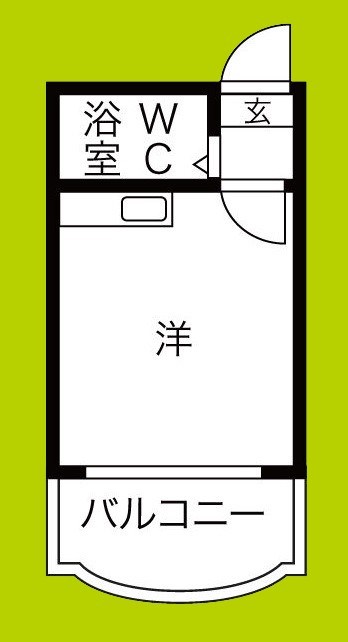サザンドミトリーⅠ 間取り