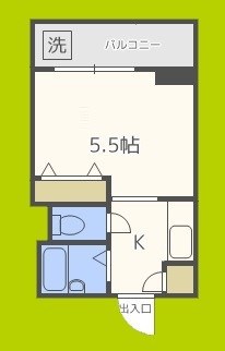 ハウスパーク長居 間取り