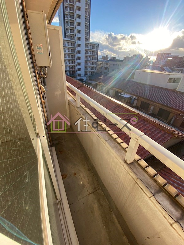 ベストレジデンスあびこ ベランダ