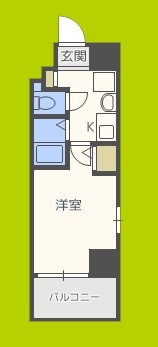 エスリード上本町北 間取り