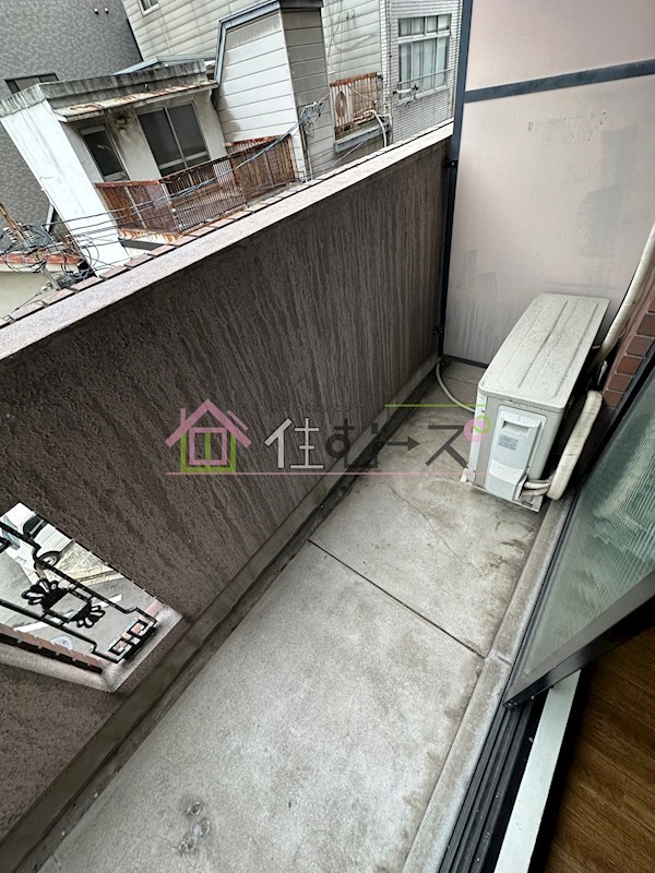 グラシア松屋町 ベランダ