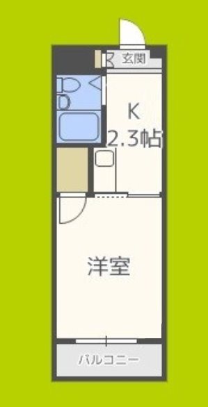プランドール天満 間取り