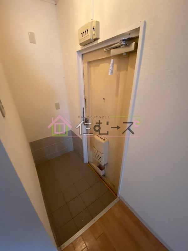 福島常盤マンション 玄関