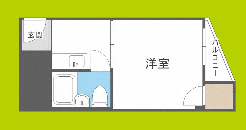 セレコート福島Ⅱ 間取り