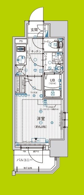 エスリード阿波座プライムコート 間取り