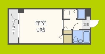 ダイアパレス堀江公園 間取り