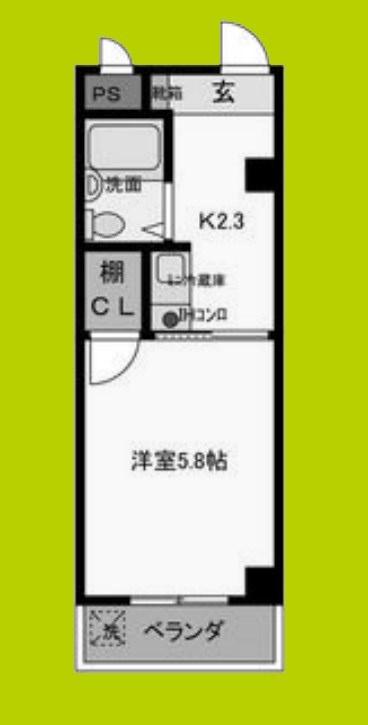 プランドール天満 間取り
