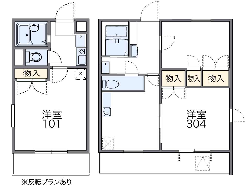 レオパレスＭ＆Ｍ 間取り