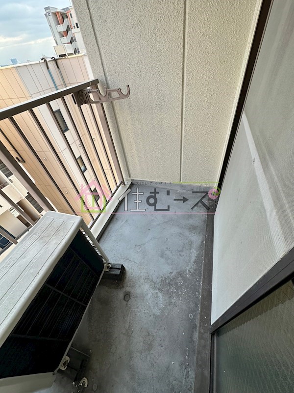 ハイツ南の風 ベランダ