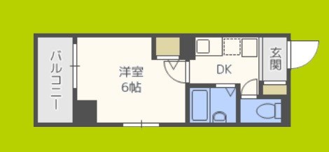 ラナップスクエア南森町 間取り