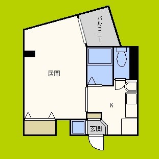 リヴェール天下茶屋 間取り