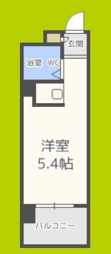 パークサイド上本町駅前 間取り