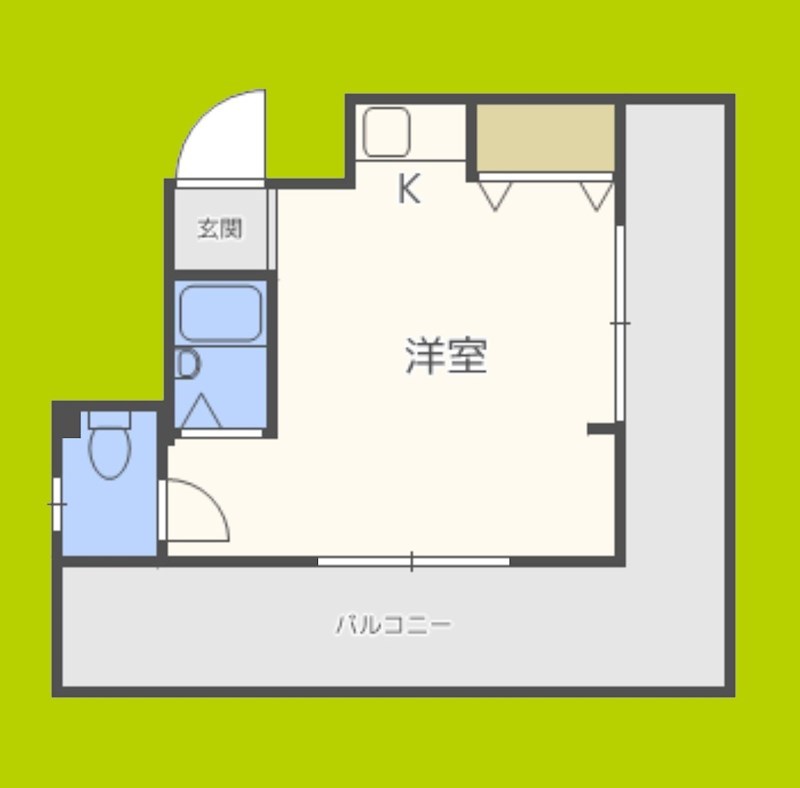 双葉ハイツ 間取り