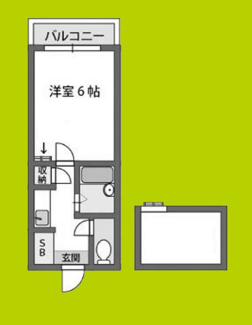 シャルマンフジ住吉壱番館 間取り