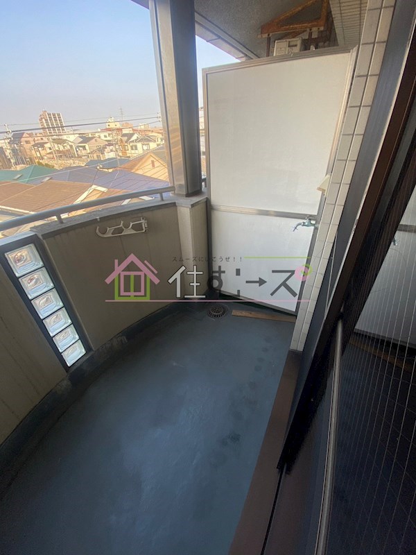 シャルマンフジ住吉壱番館 ベランダ