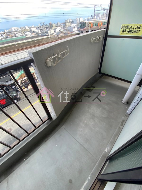 アルテハイム天王寺 ベランダ