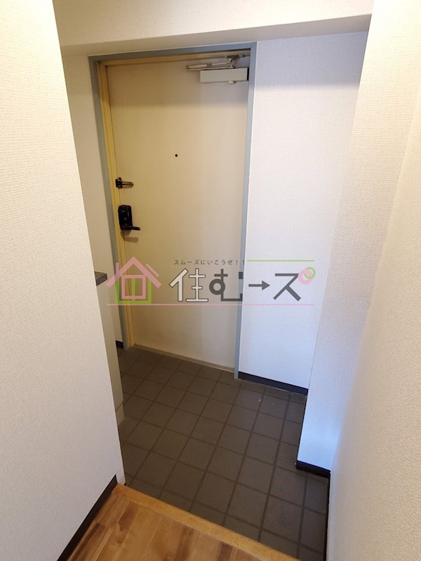 メロディーハイム夕陽丘 玄関