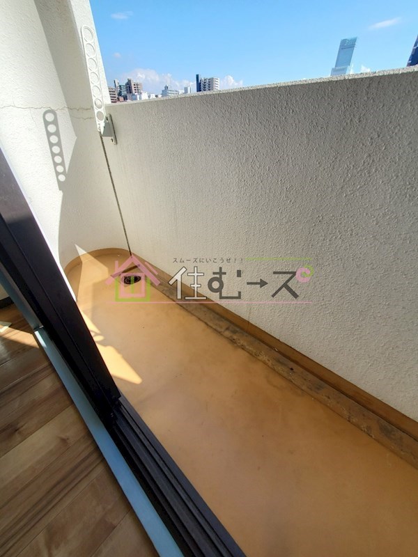 メロディーハイム夕陽丘 ベランダ