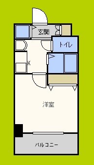 プレサンスセンターコア大阪 間取り