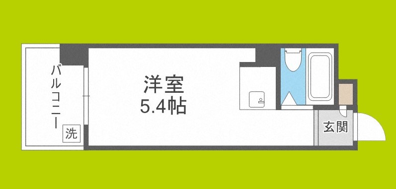 パークサイド上本町駅前 間取り