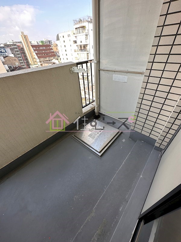 パークサイド上本町駅前 ベランダ